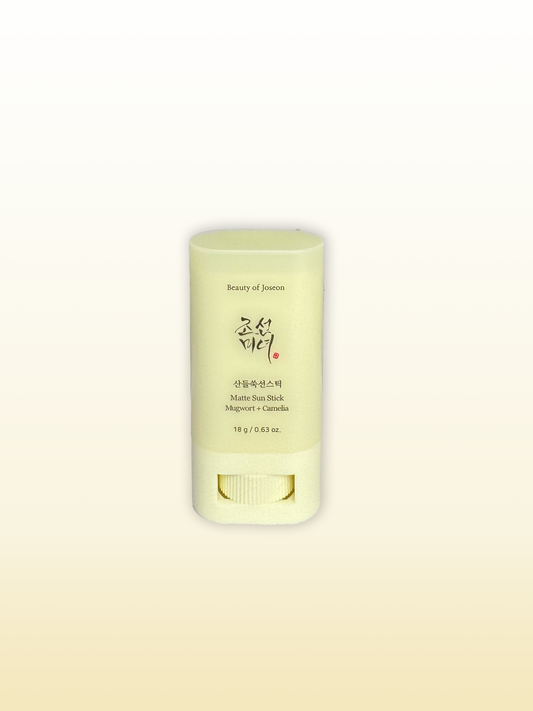 Beauty of Joseon Matte Sun Stick : Mugwort+Camelia SPF 50+ PA++++