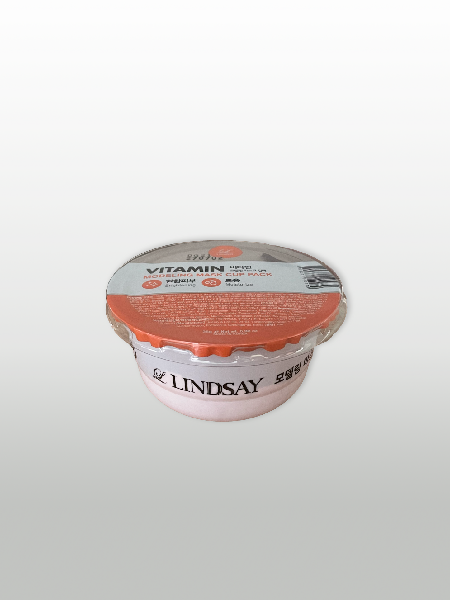 Lindsay Modeling Mask Cup Pack Vitamin 28g